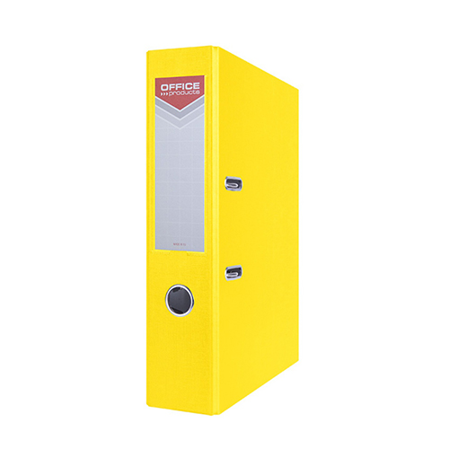 Папка-реєстратор А4 7,5см жовта 21011211-06 (25) (OFFICE PRODUCTS)